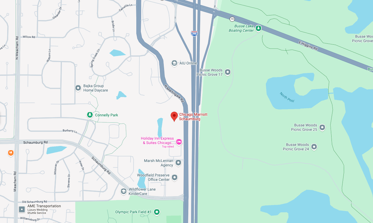 Chicago Location on Map