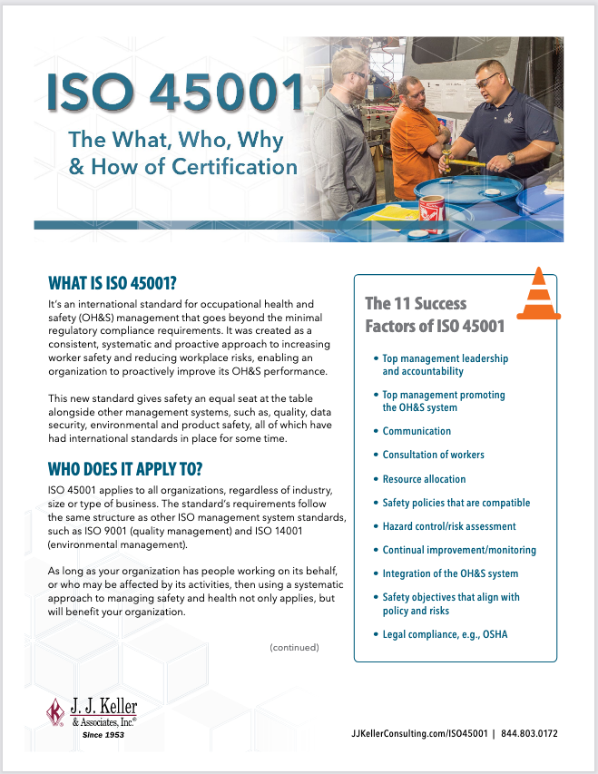 ISO45001 Resource Thumbnail