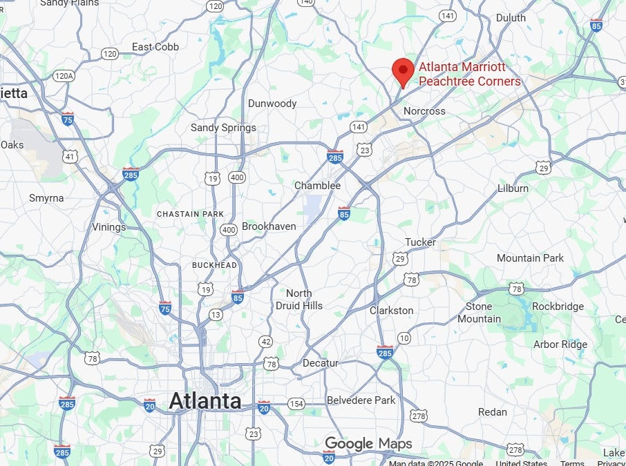 Atlanta Location on Map