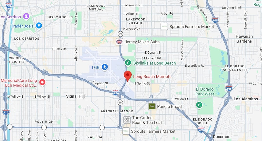 Long Beach Location on Map