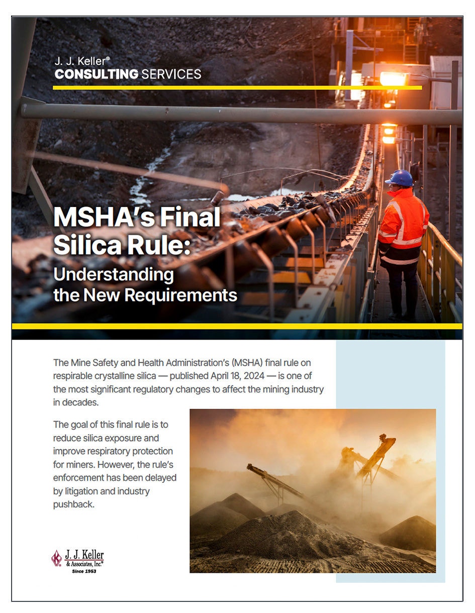 Silica Rule Compliance Brief