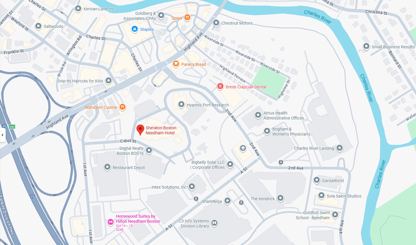 Boston Location on Map