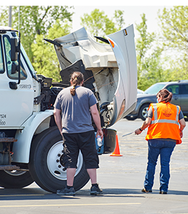 Truck inspection