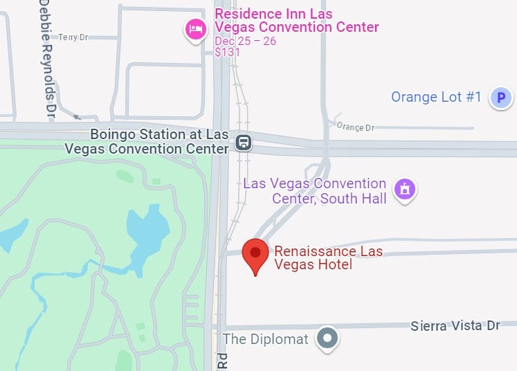 Renaissance Las Vegas Map